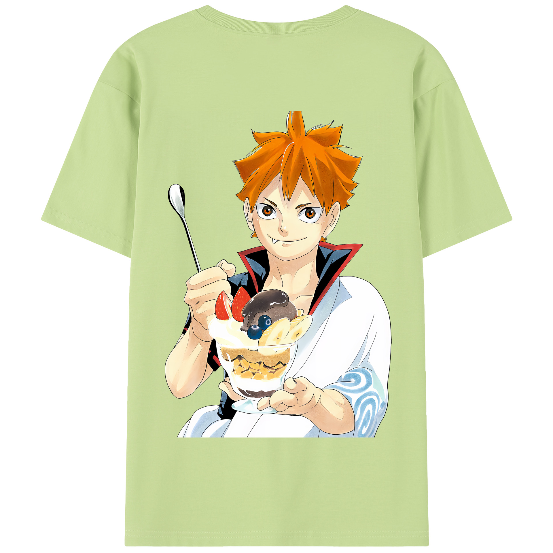 （画像用） ハイキュー!! Haikyu!! 綿100％半袖Tシャツ（背面プリント）